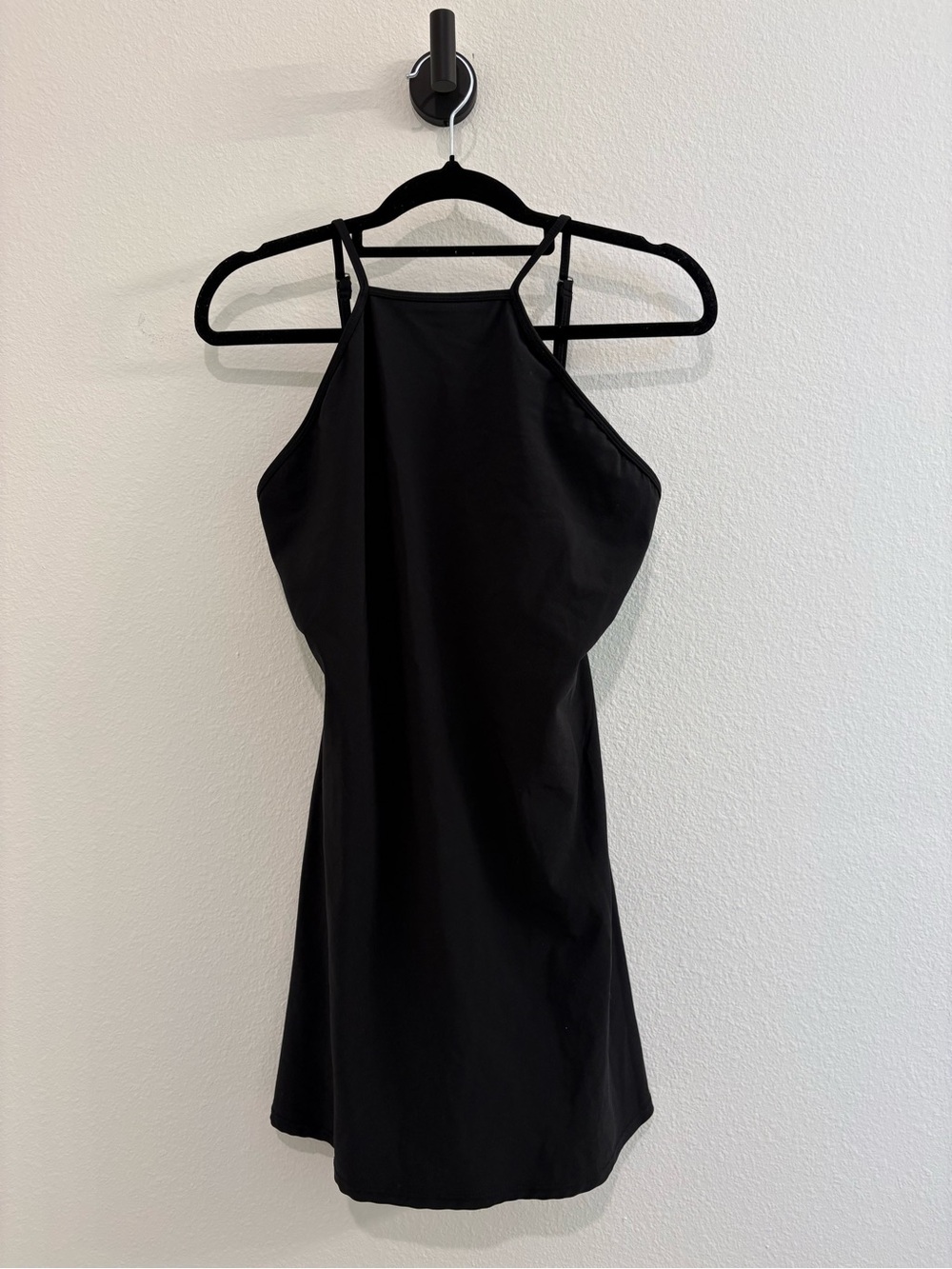 Abercrombie & Fitch Athletic Black Halter Mini Dress - Women's Size SP